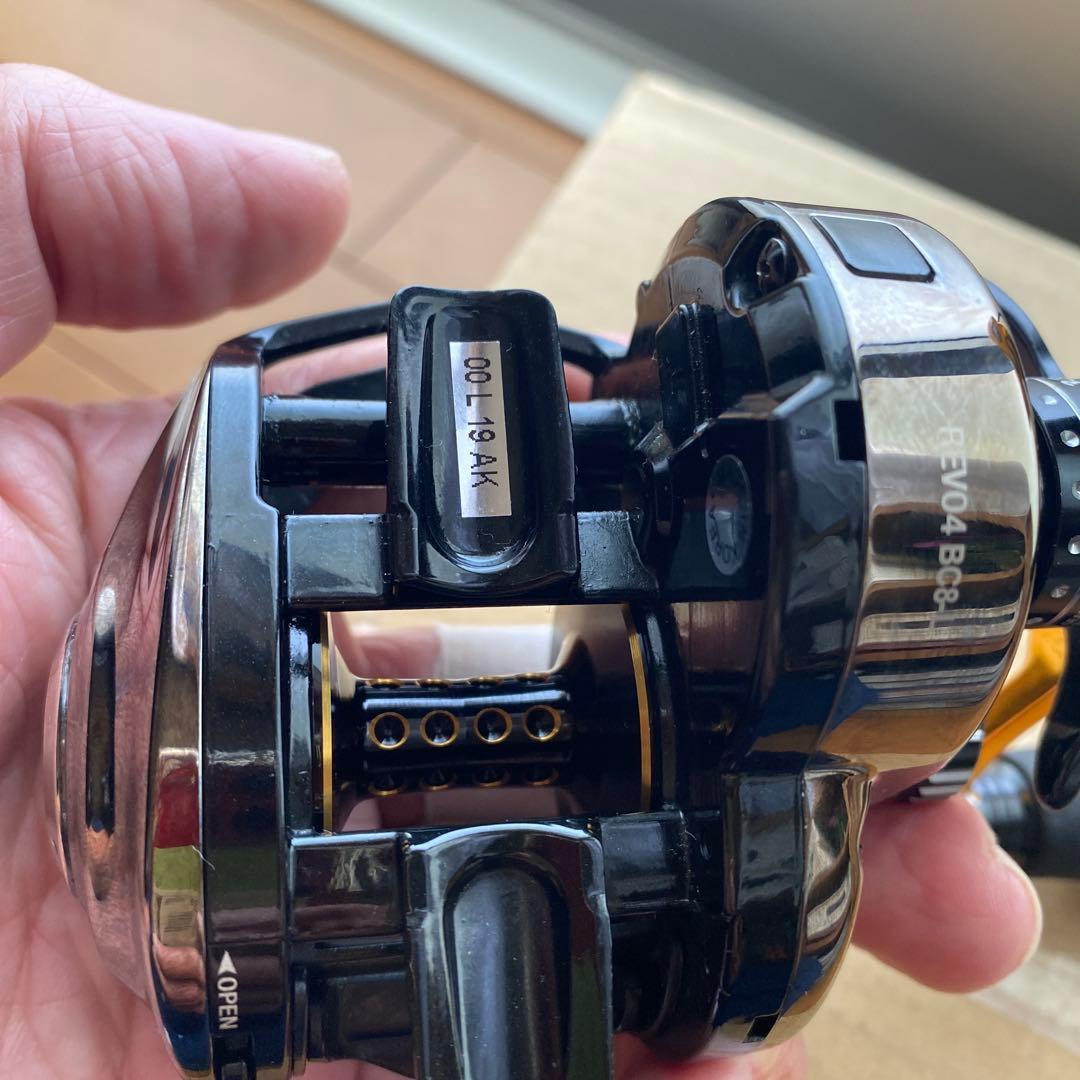 BIG SHOOTER コンパクト ベイトリール左巻き、美品