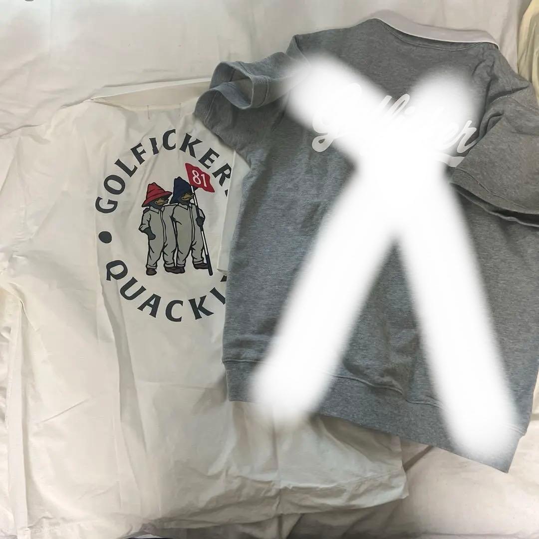 白のみ レア品 Golficker セット ゴルフィッカーズ