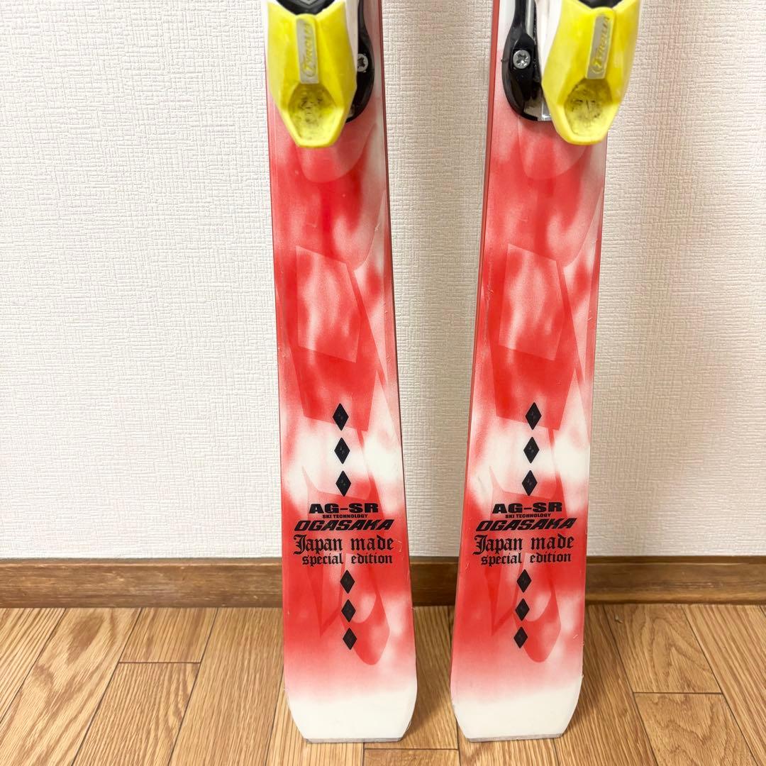 OGASAKA AG-SR レッド 165cm スキー板 サマースキー