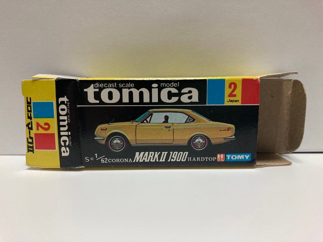 トミカ　日本製　コロナマークII 1900 1Eホイール　入手難易度A