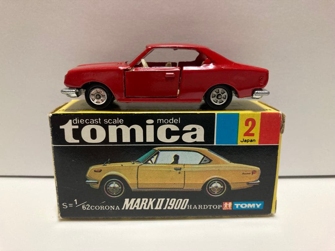 トミカ　日本製　コロナマークII 1900 1Eホイール　入手難易度A