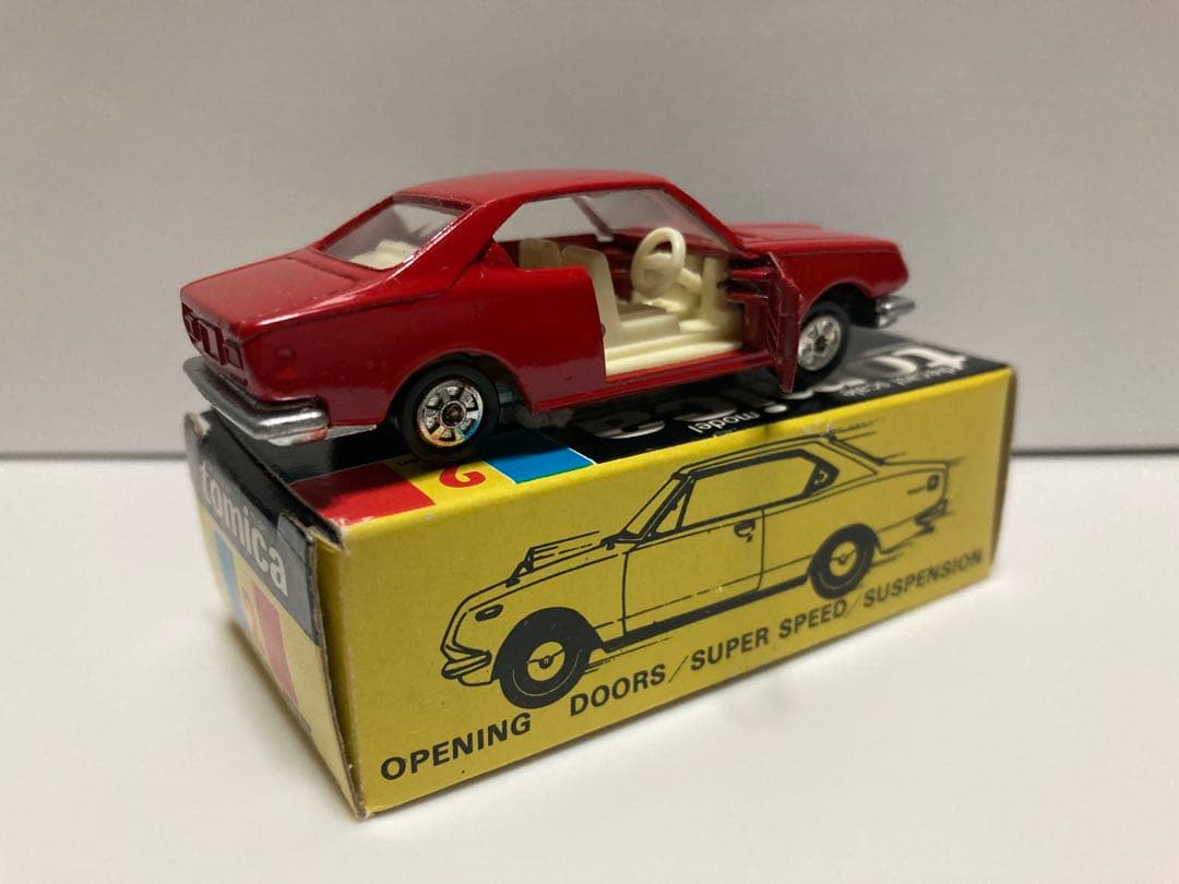 トミカ　日本製　コロナマークII 1900 1Eホイール　入手難易度A