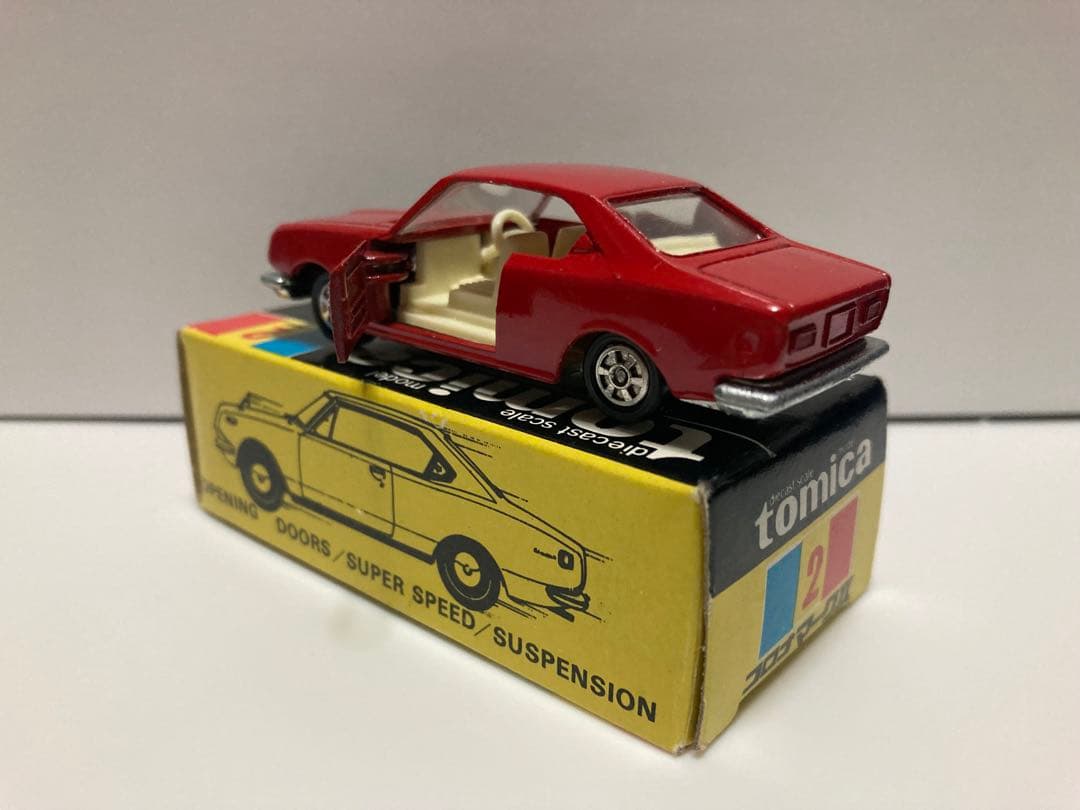 トミカ　日本製　コロナマークII 1900 1Eホイール　入手難易度A