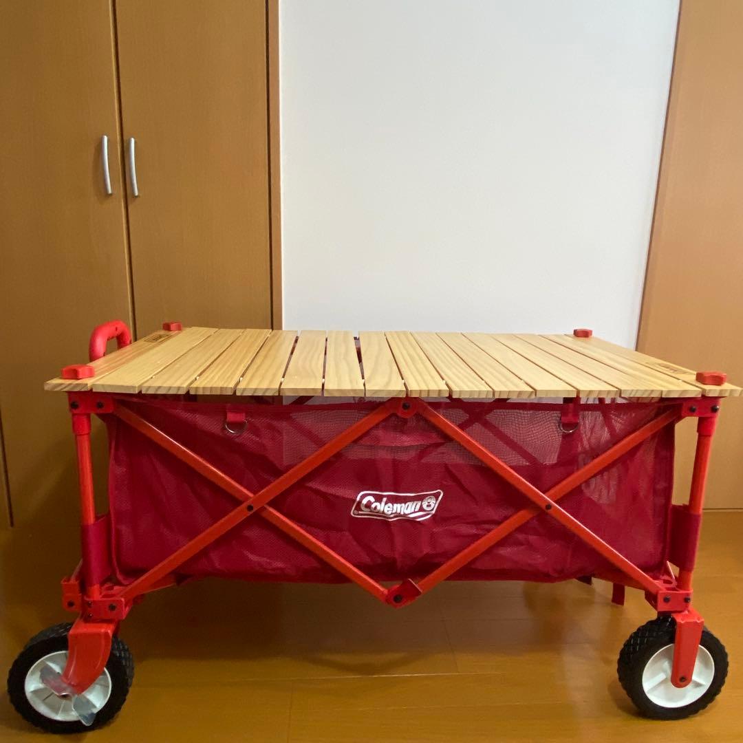 Coleman　ウッドロールテーブル（アウトドアワゴンメッシュ 用）
