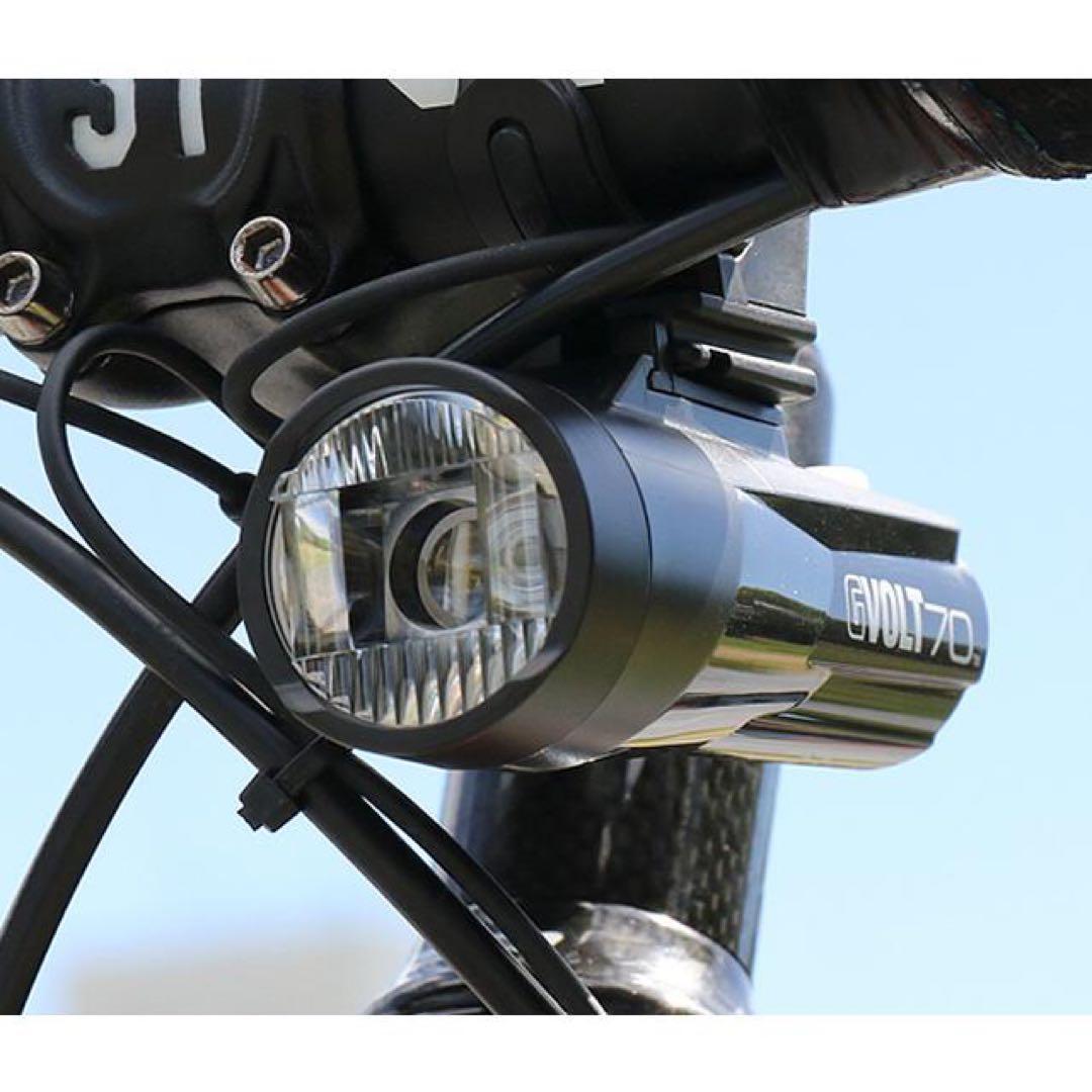 【新品.未使用】CAT EYE キャットアイライトヘッドライト GVOLT70①