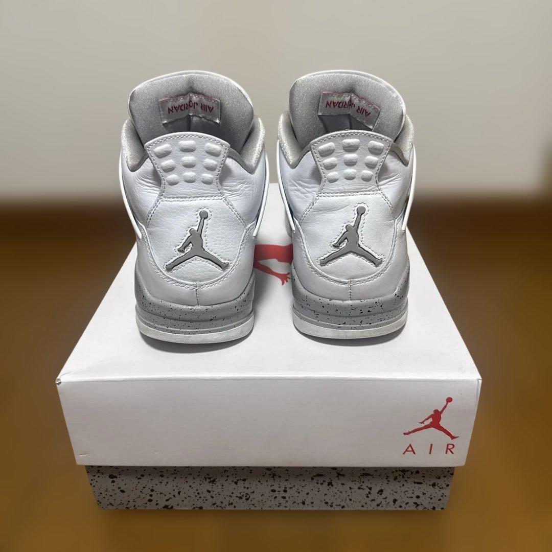 Air Jordan 4 ホワイト/グレー RETRO