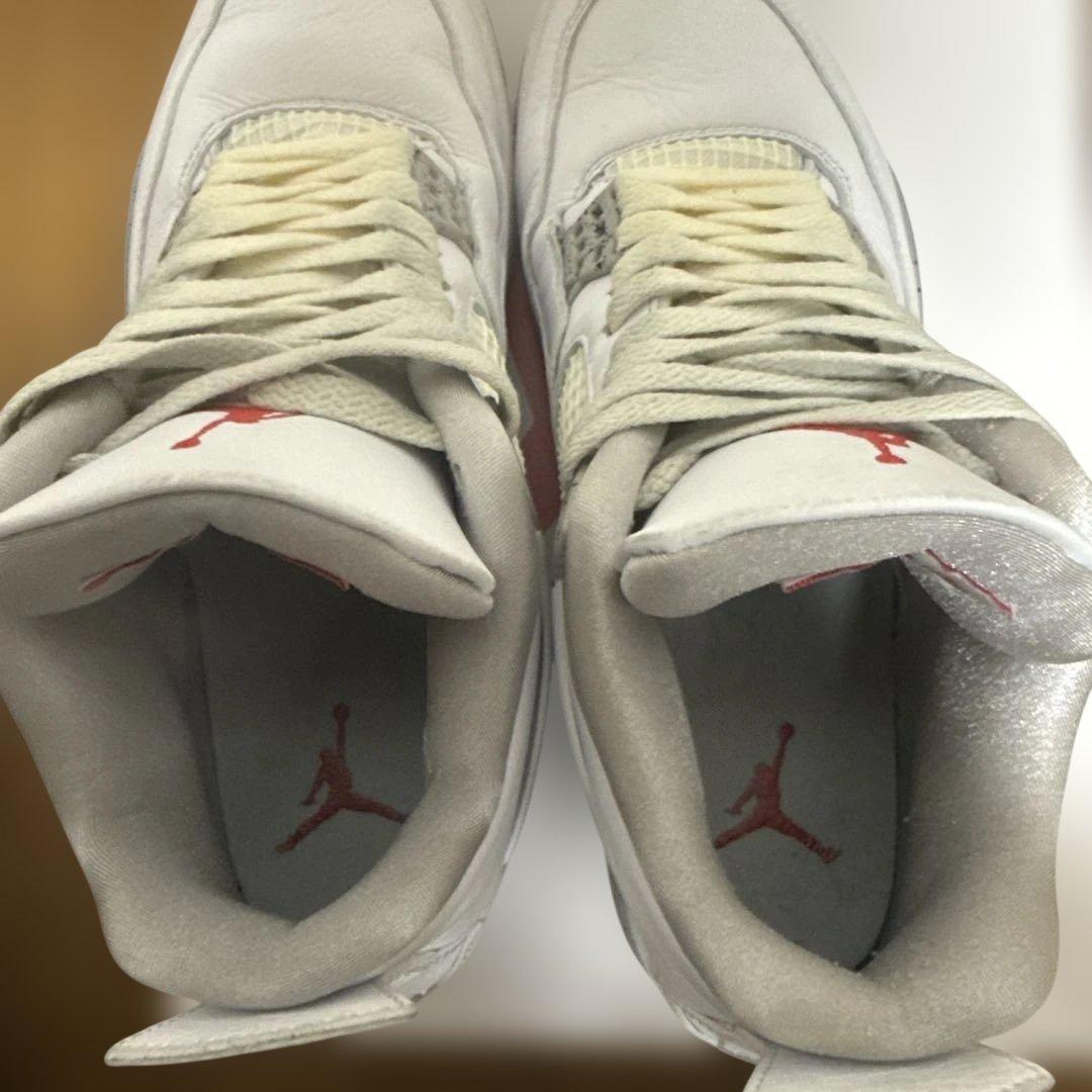 Air Jordan 4 ホワイト/グレー RETRO