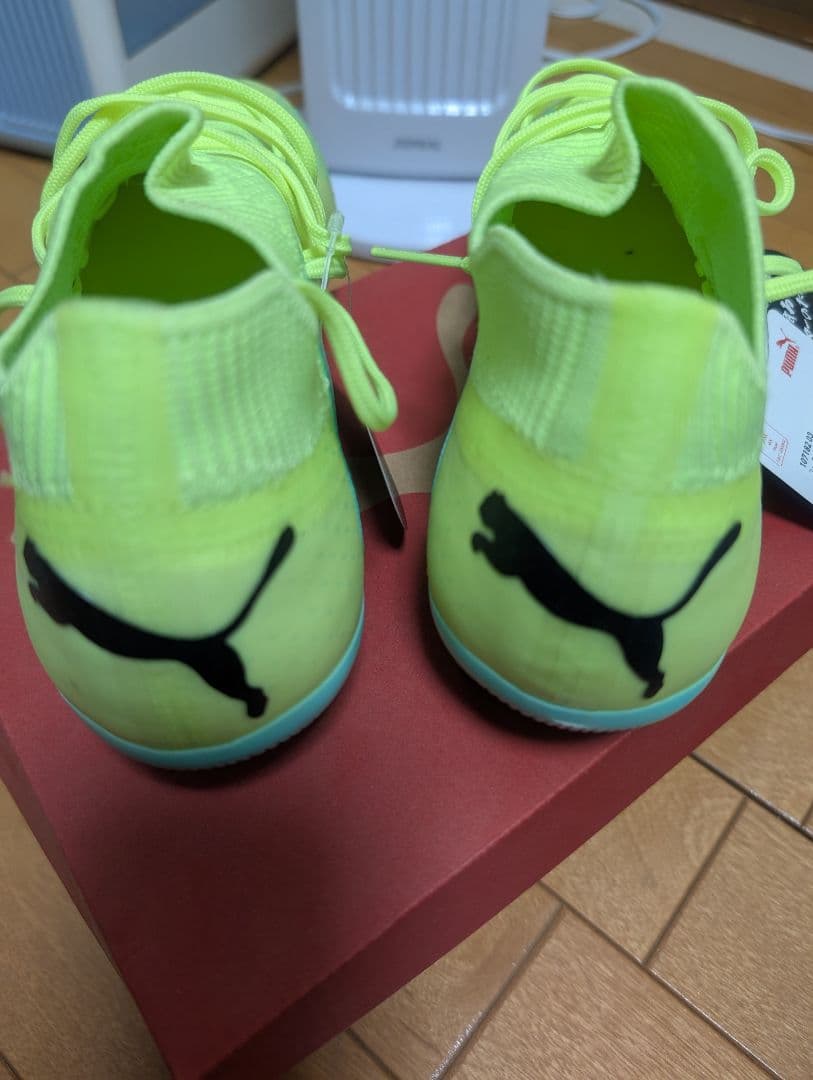 PUMA サッカーシューズ イエロー/ブルー