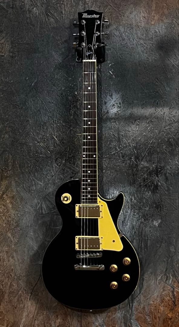 Maestro by Gibson レスポール ブラック 管AT