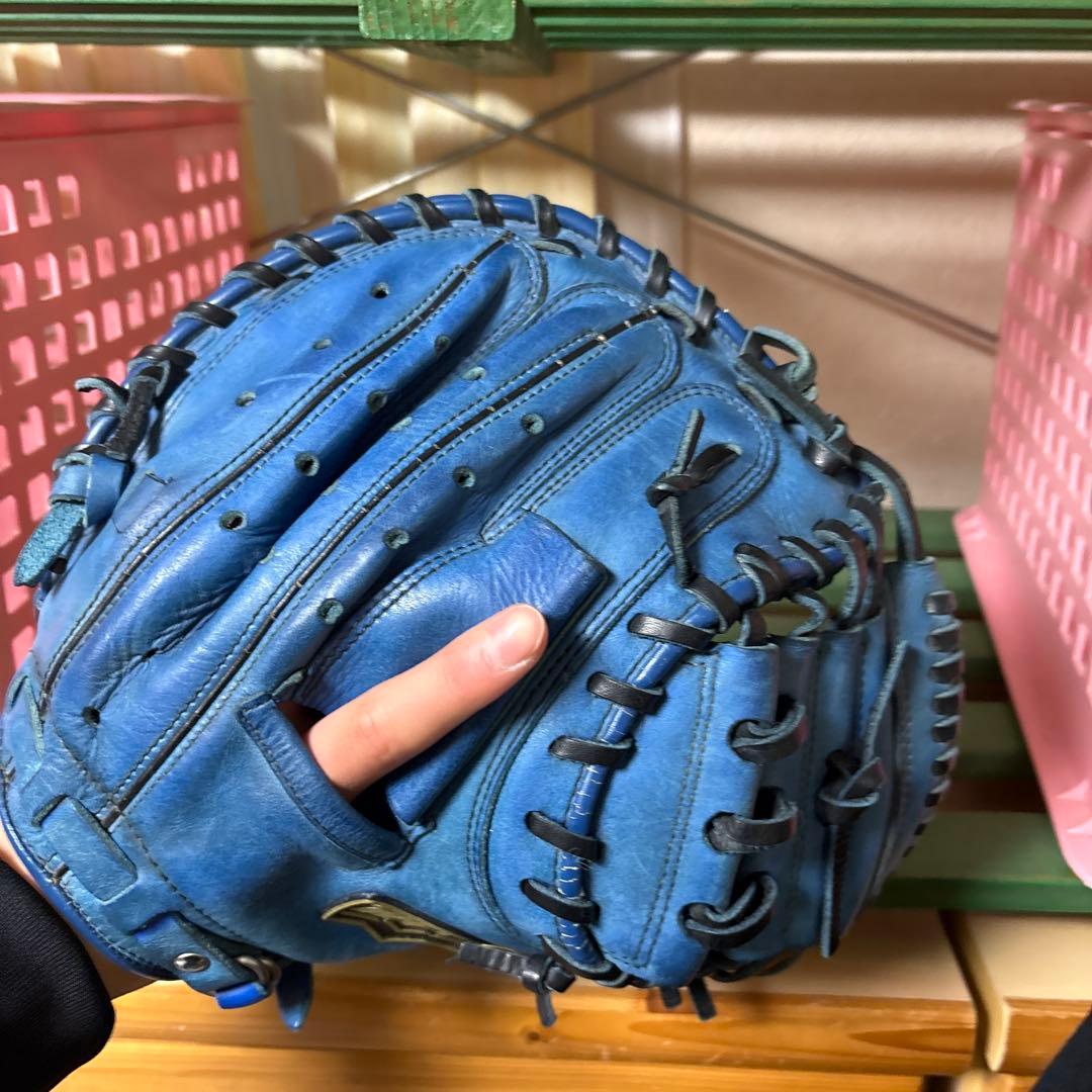 ZETT 青 軟式グローブ PROFESSIONAL PLAYER