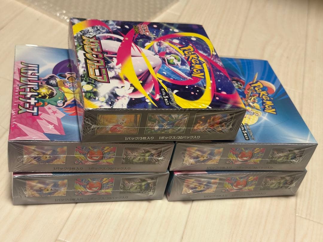 【新品未開封】バトルパートナーズ　メガシンフォニア BOX シュリンク付き　5箱