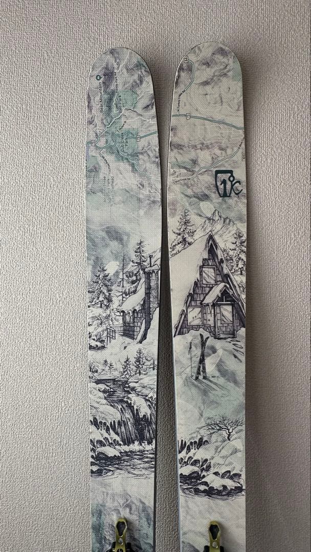 スキー ICELANTIC Natural 101 ATK FR14 POMOCA
