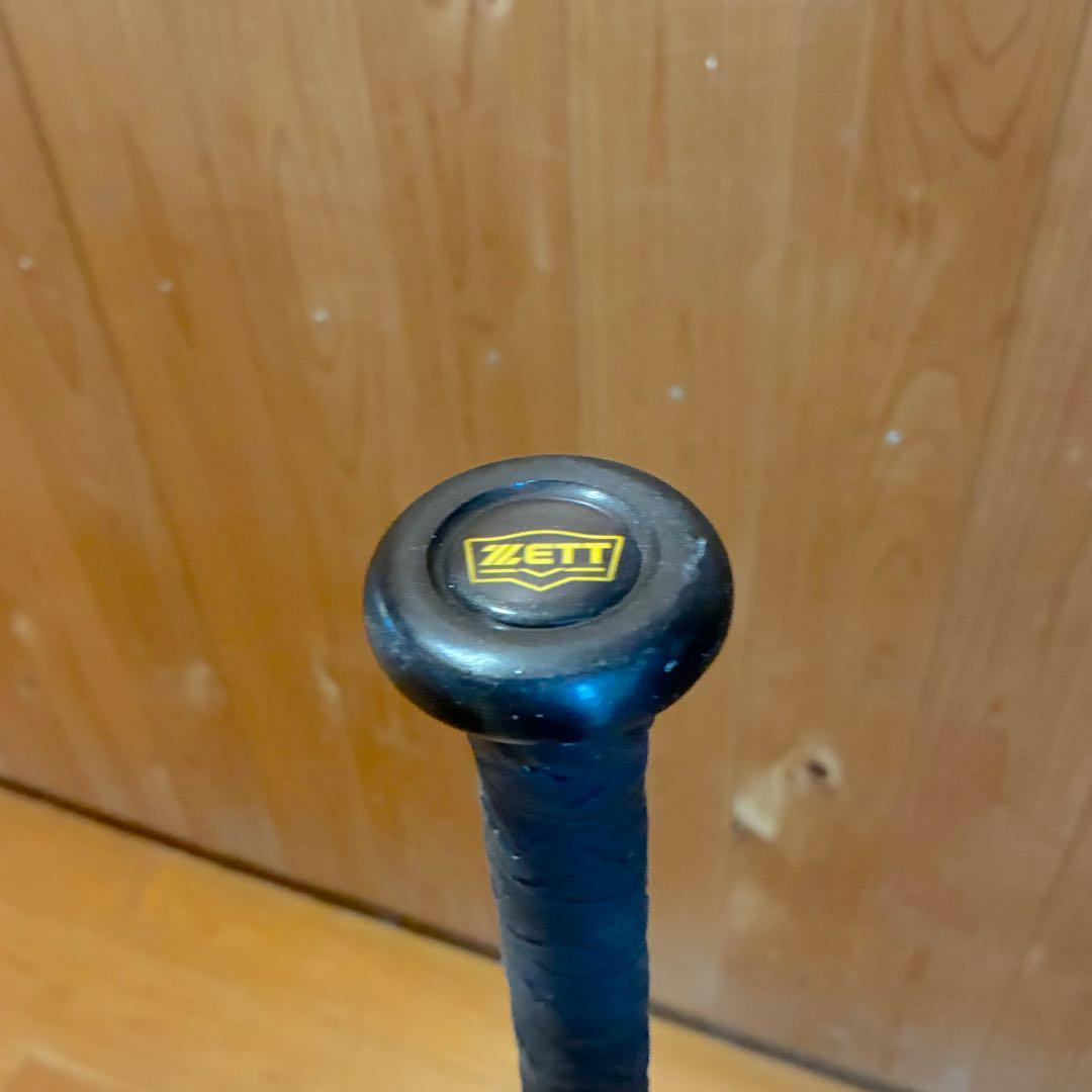 【美品】ZETT 一般軟式バット モンスターブラックキャノンヒドラ 85cm