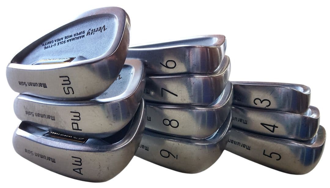 SRIXON　キャディバッグ　ブラック　スリクソン　マルマンアイアン10本セット