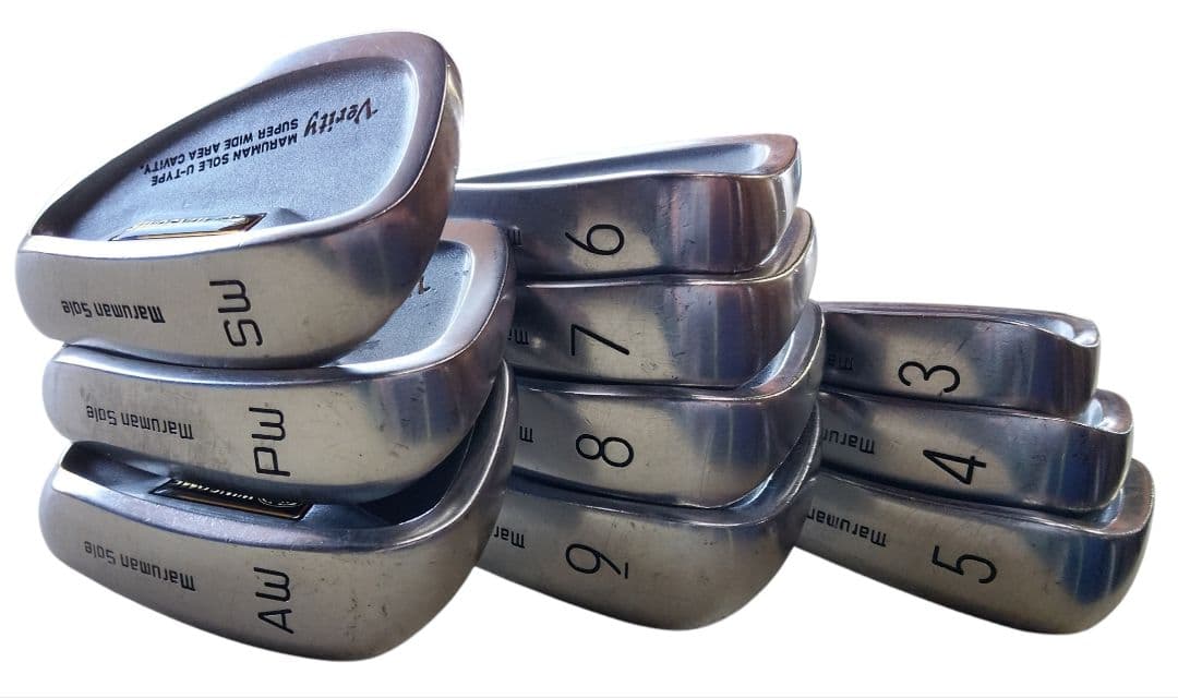 SRIXON　キャディバッグ　ブラック　スリクソン　マルマンアイアン10本セット