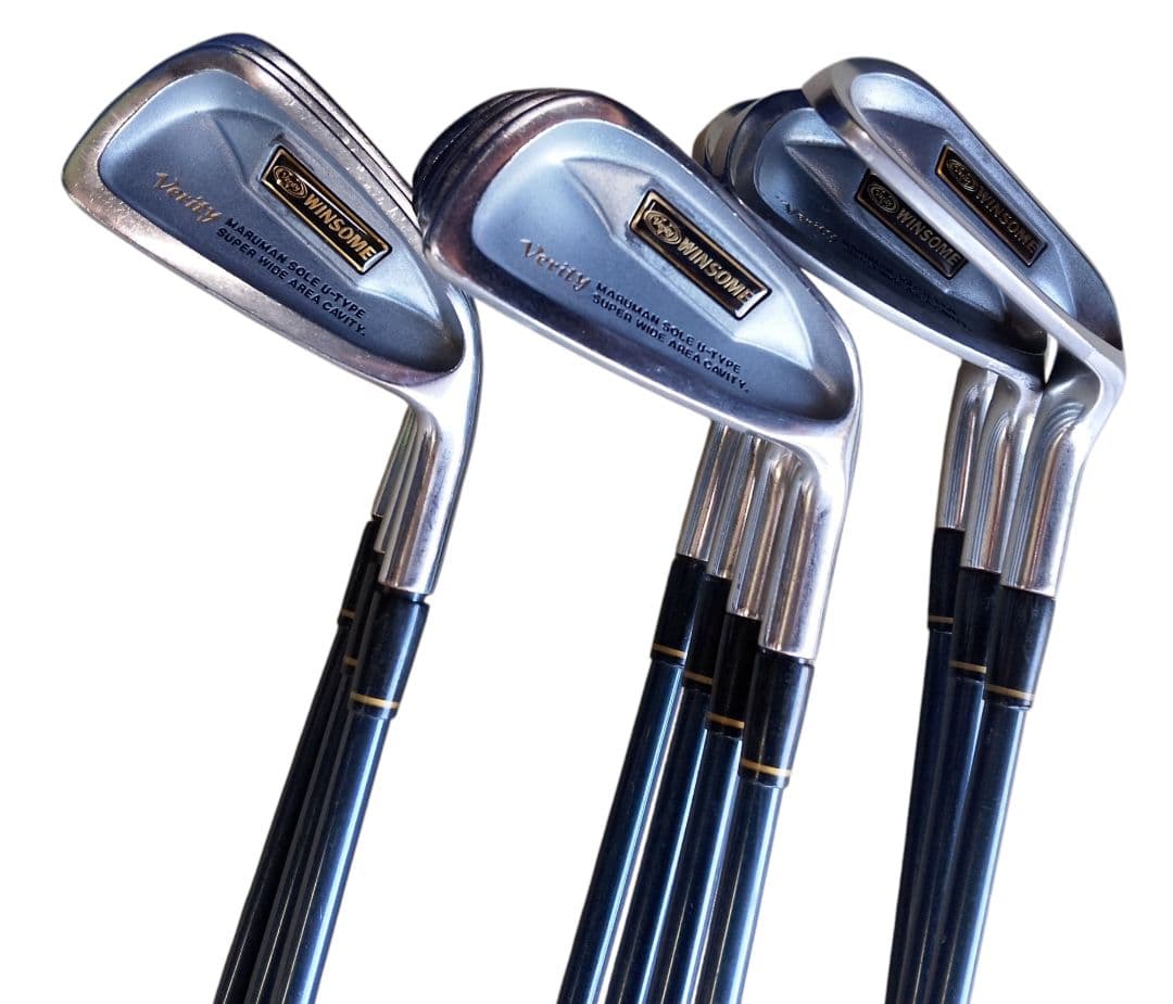 SRIXON　キャディバッグ　ブラック　スリクソン　マルマンアイアン10本セット
