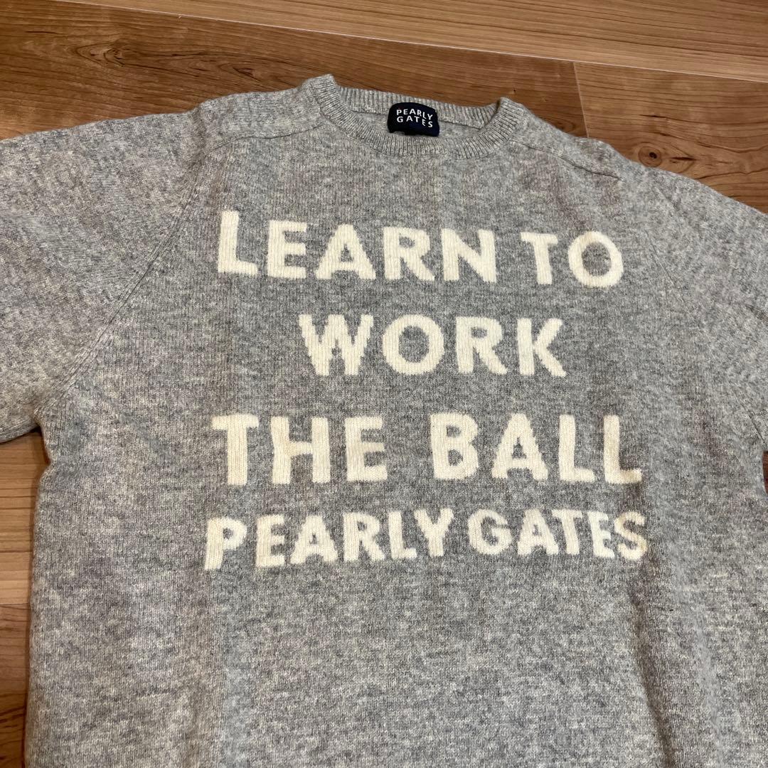 千*孝様 【美品】PEARLY GATES⭐︎パーリーゲイツwool sweat