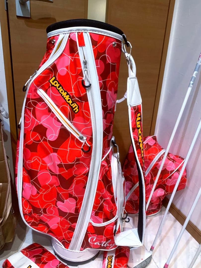 良品　レディースゴルフクラブ セット　ラウドマウス　可愛く優しい　初心者〜