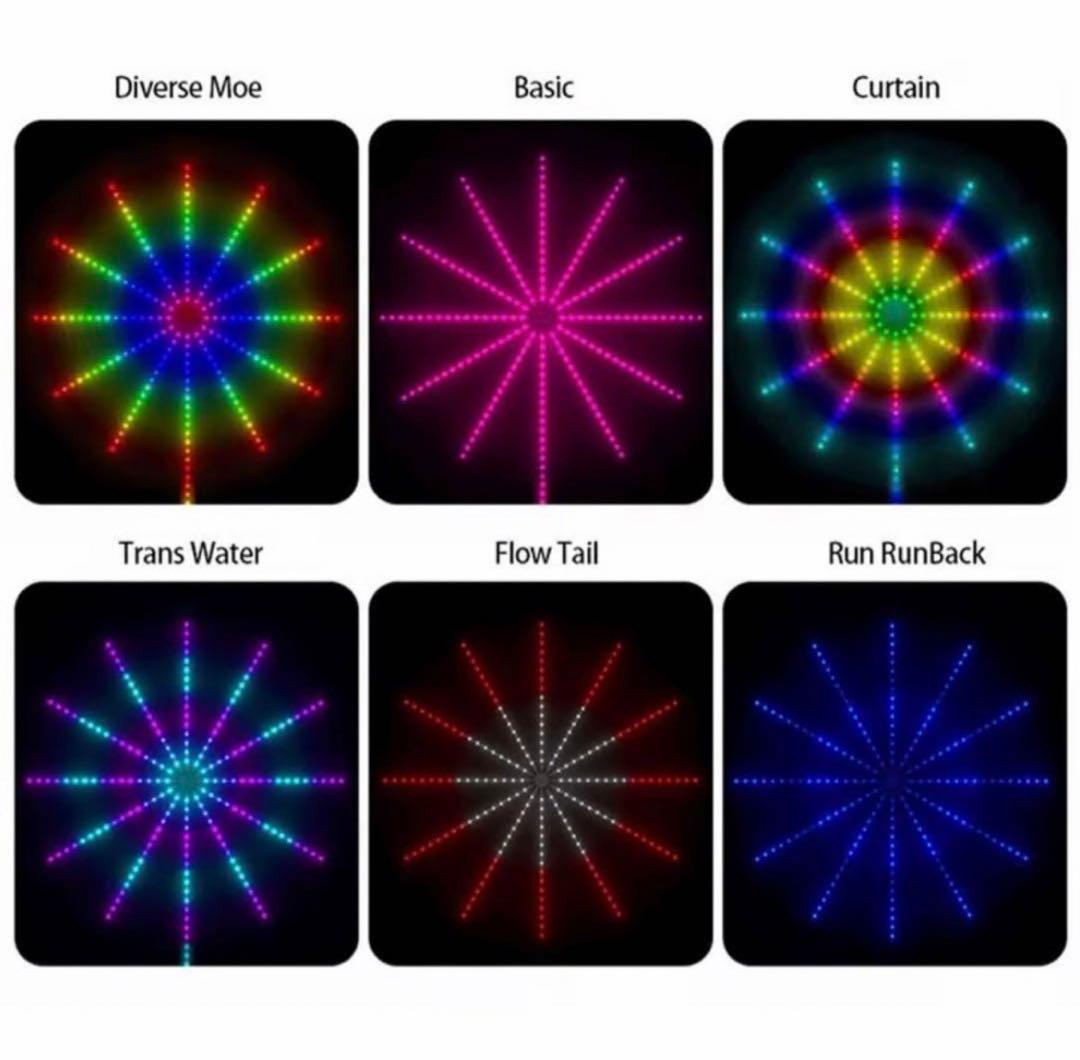 【送料無料】LED花火テープライト　APP操作