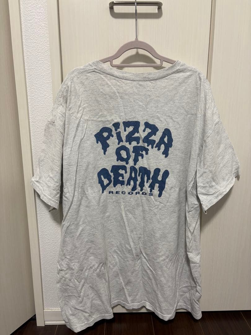 KUZIRA PIZZA OF DEATH Tシャツ アッシュ XL