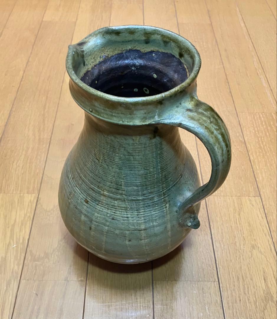 小鹿田焼 8寸ピッチャー 高さ約24.5cm 陶器 和食器 民藝 水差し