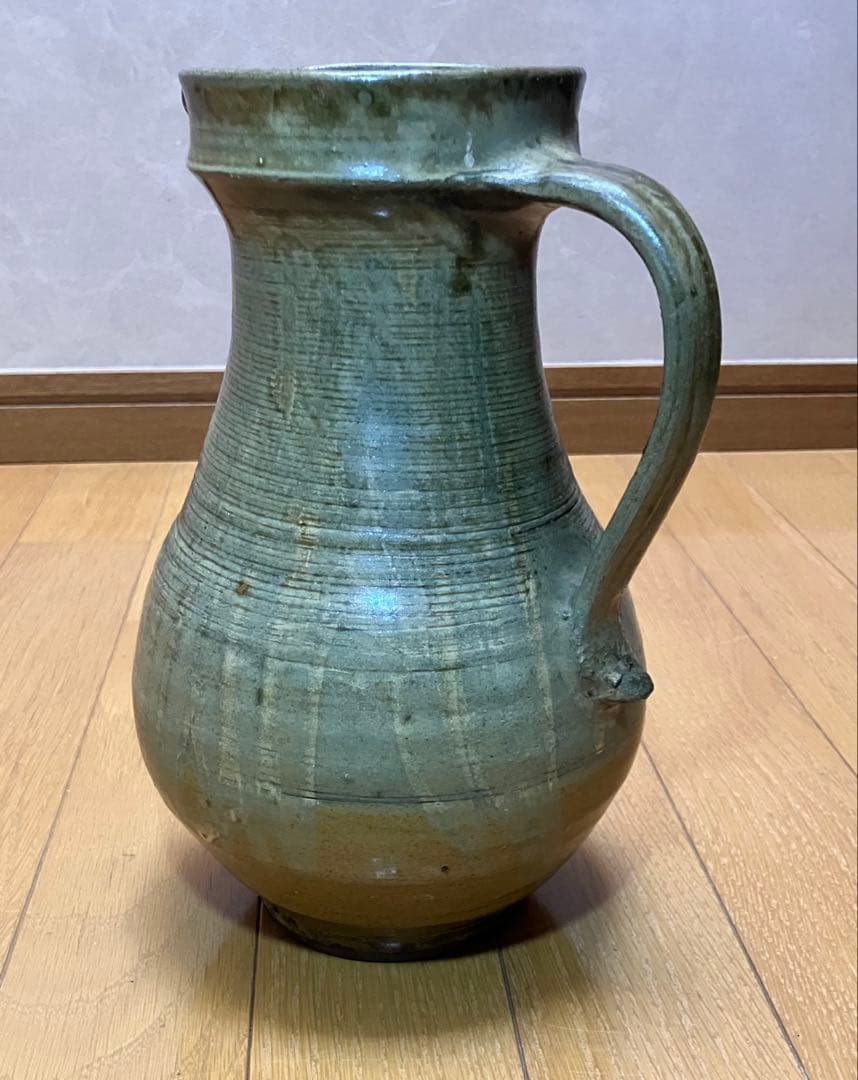 小鹿田焼 8寸ピッチャー 高さ約24.5cm 陶器 和食器 民藝 水差し