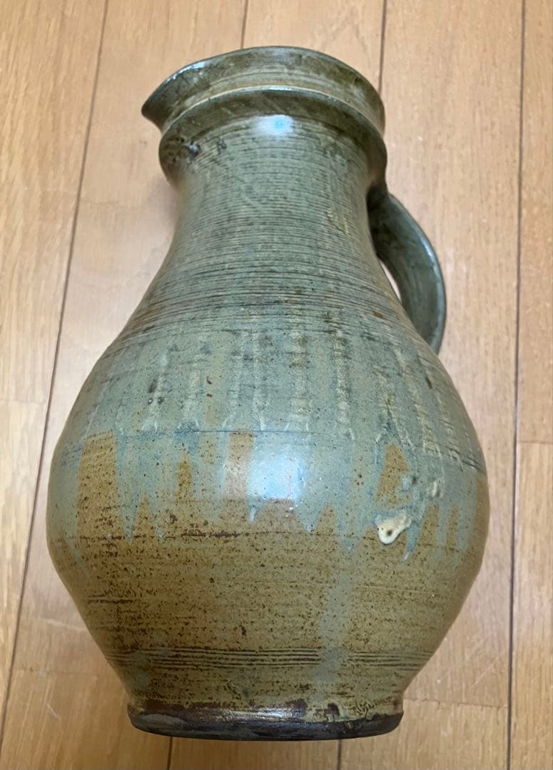 小鹿田焼 8寸ピッチャー 高さ約24.5cm 陶器 和食器 民藝 水差し