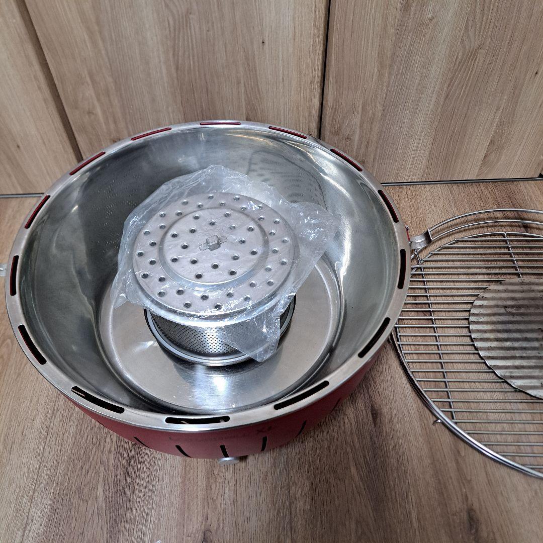 【良品】LOTUSGRILL XL ロータスグリル　無煙バーベキューグリル