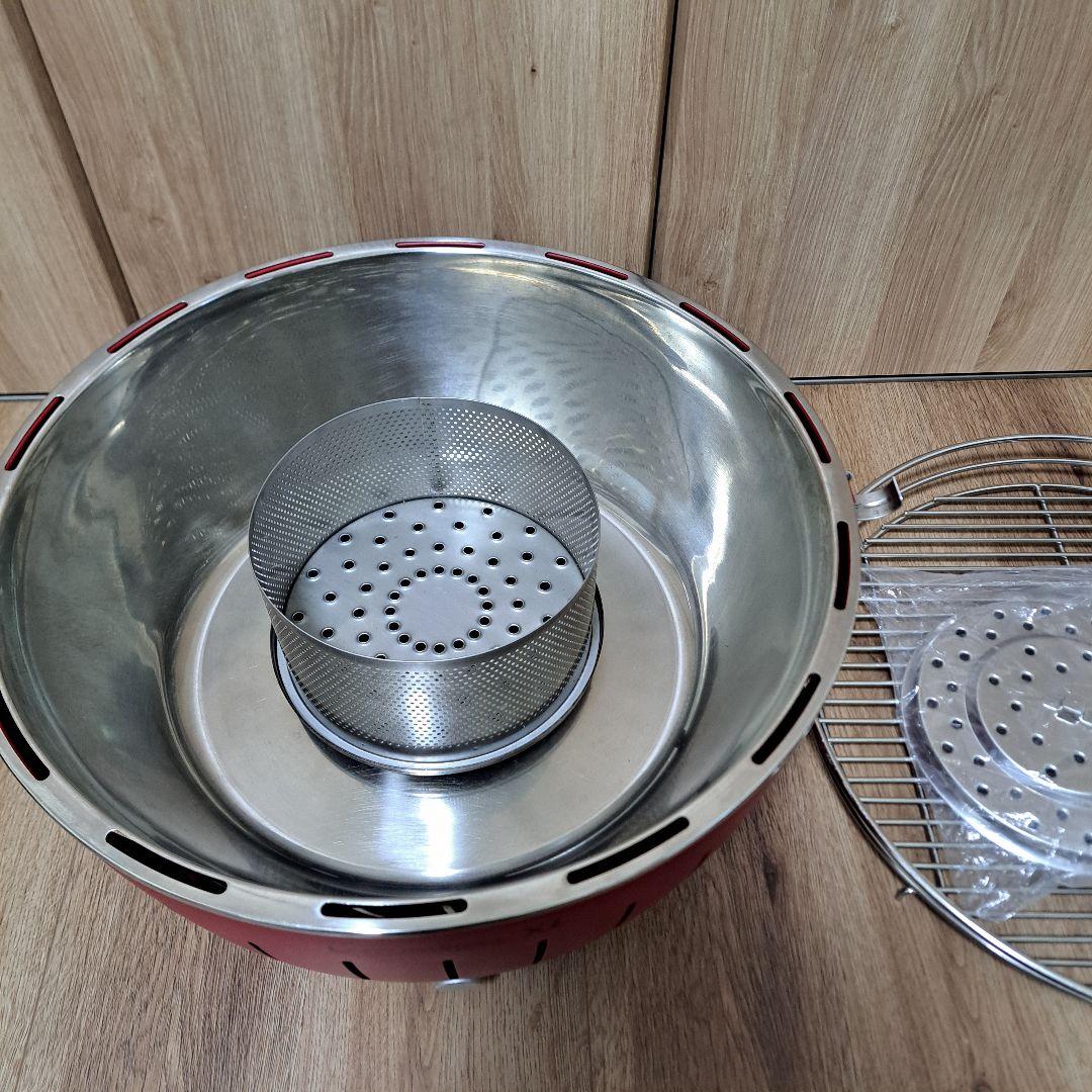 【良品】LOTUSGRILL XL ロータスグリル　無煙バーベキューグリル
