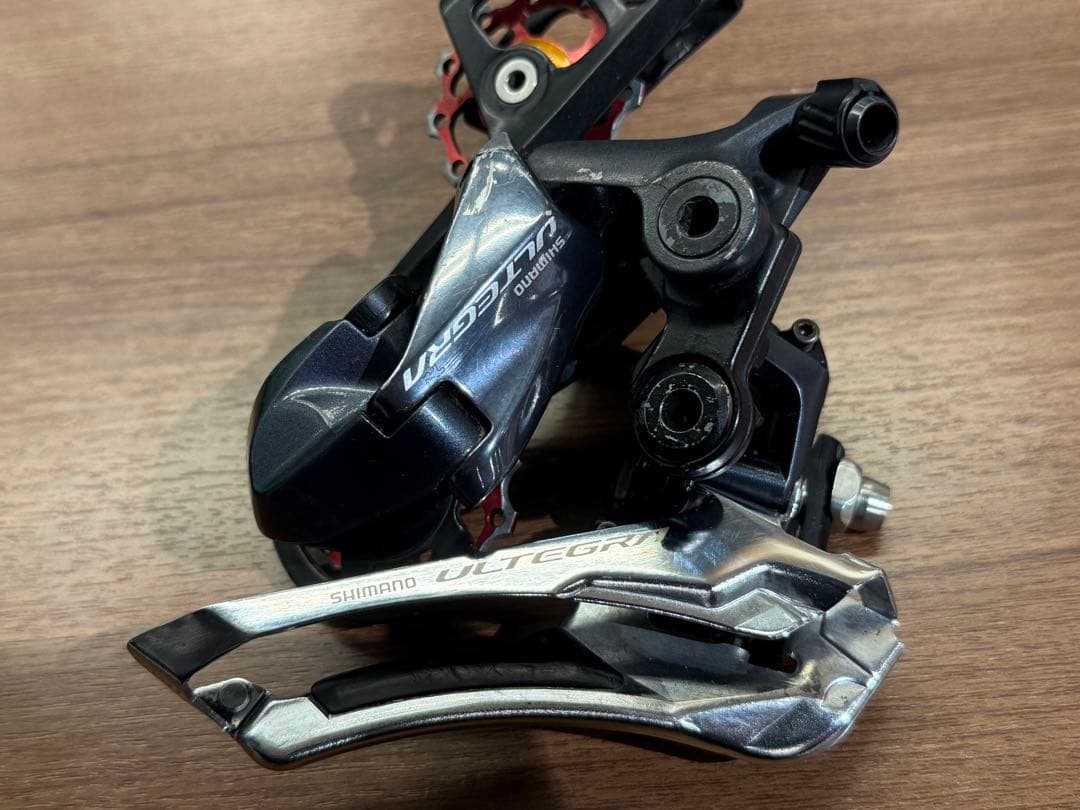 ULTEGRA r8000 FD RD セット　KCNC プーリー