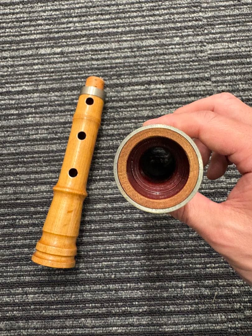 【極美品】 尺八 本体 都山流 琴風調 一尺六寸 全閉音律E 希少品 生産終了