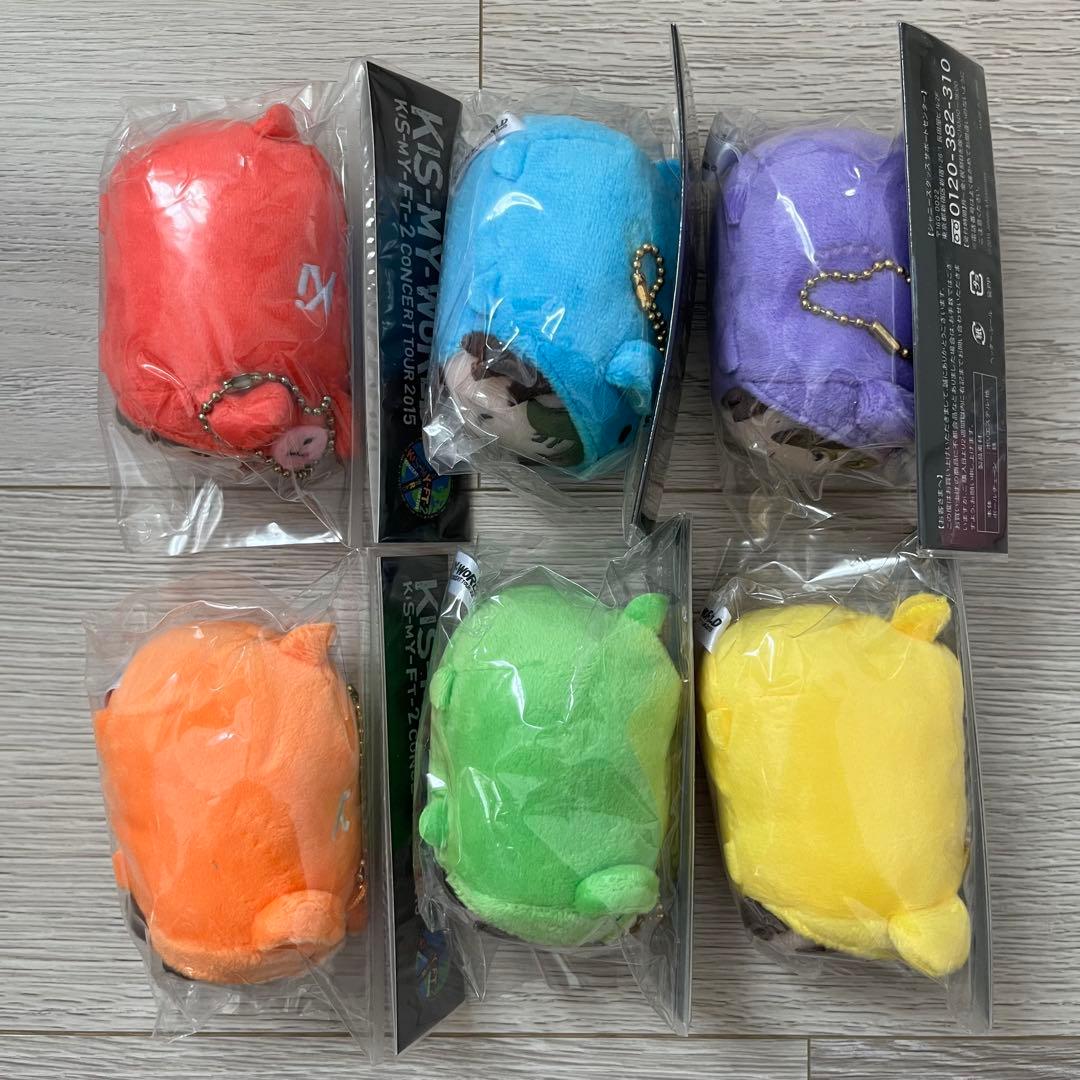 新品9点！キスマイベア ツムツム キスマイ ぬいぐるみ マスコット ツアーグッズ