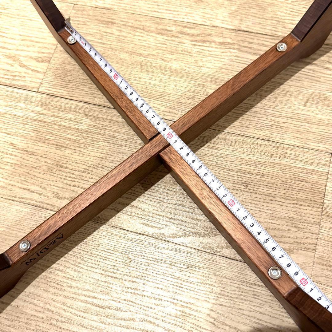 A&D/W ストーブコースター ウォルナット スノーピーク グローストーブ 木製