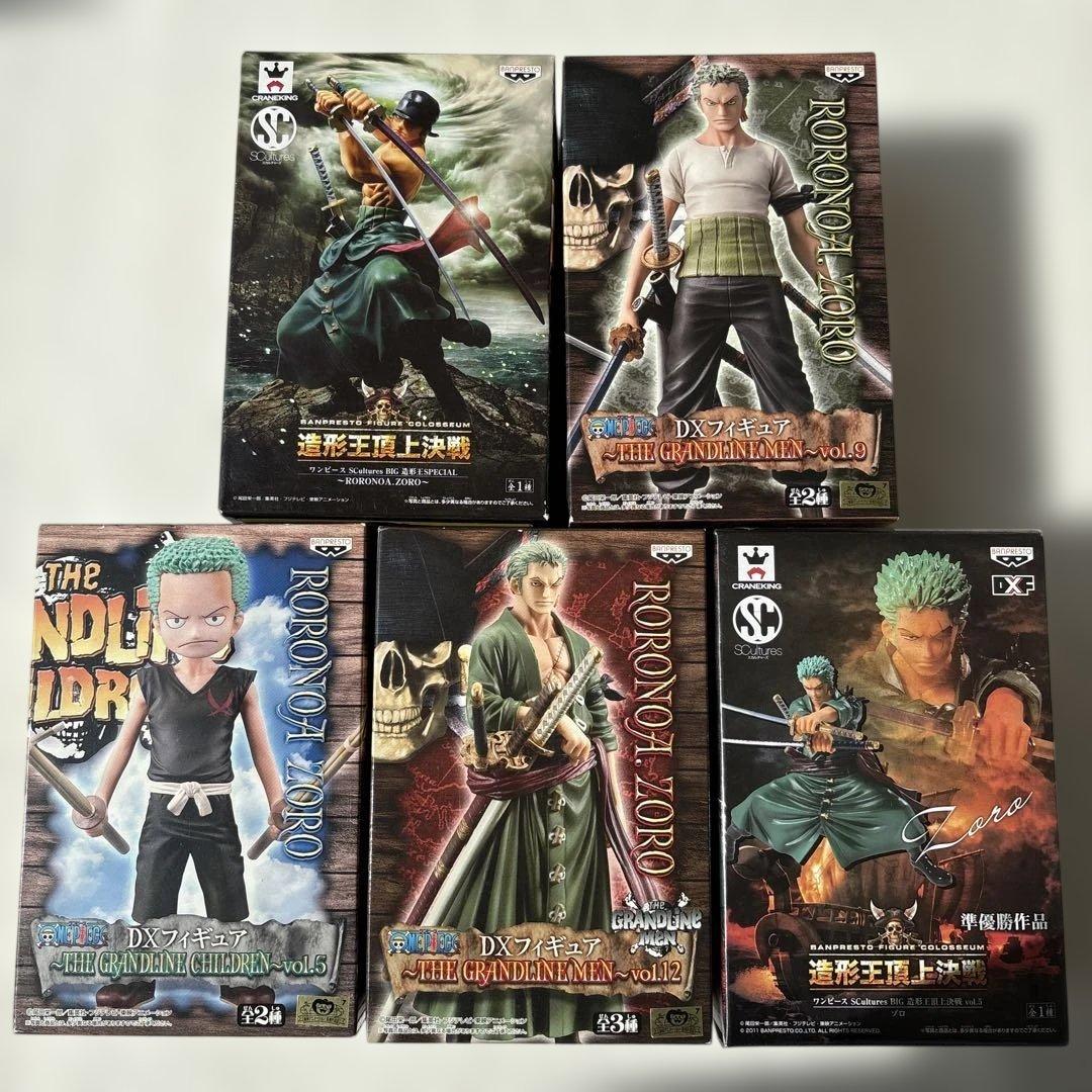 ロロノア・ゾロ DXフィギュア 5体セット