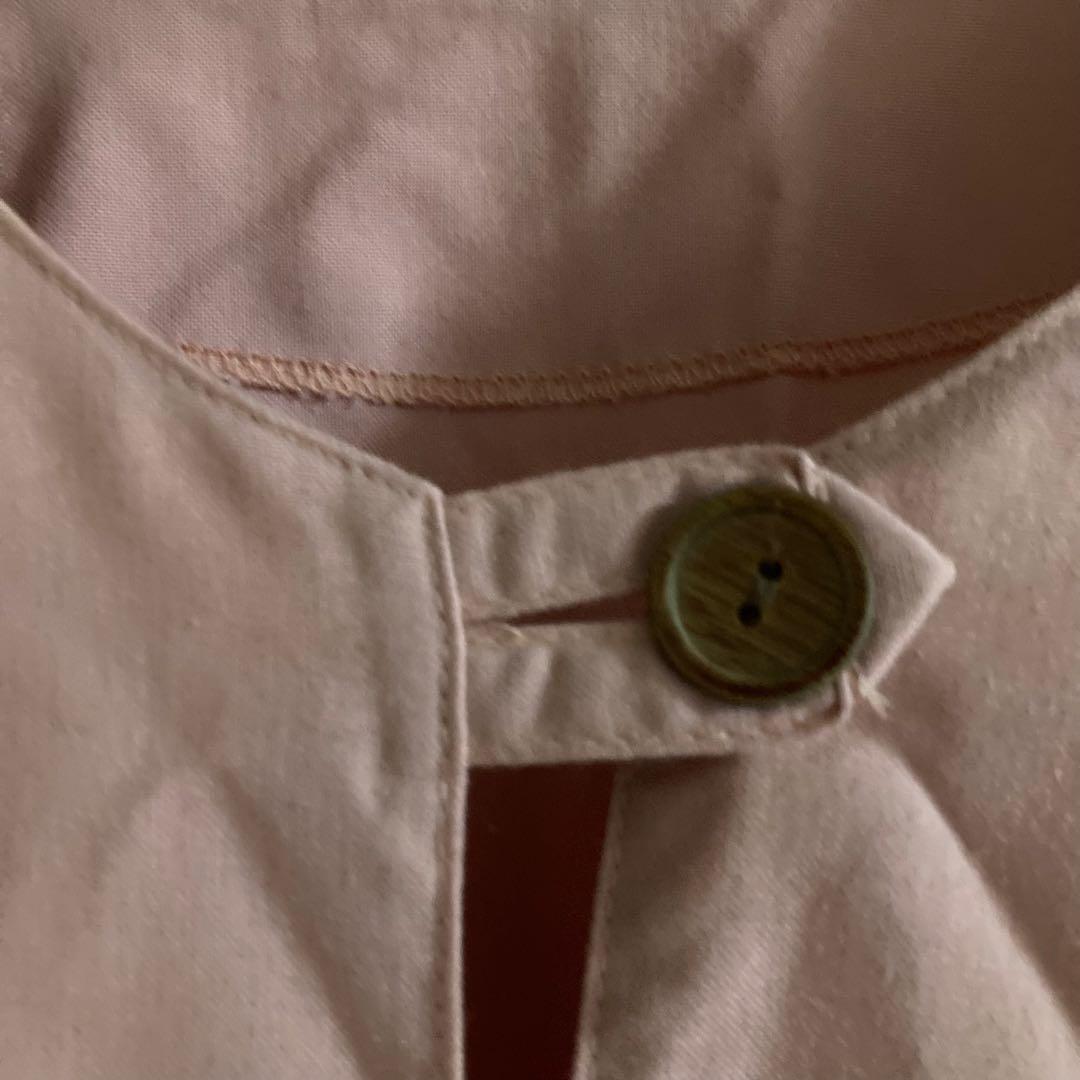 エプロンドレス　ワンピース　スモック　レトロ