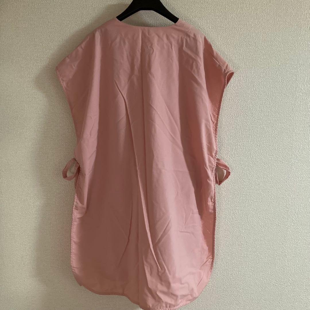 エプロンドレス　ワンピース　スモック　レトロ