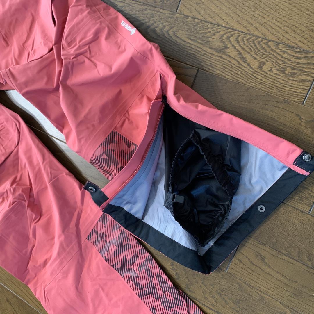 限定価格　アディダス　ビブパンツ　ゴアテックス　ピンク系　レディースXL