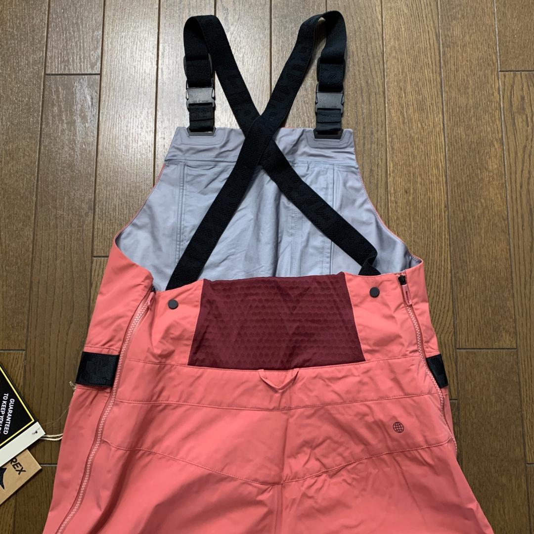 限定価格　アディダス　ビブパンツ　ゴアテックス　ピンク系　レディースXL