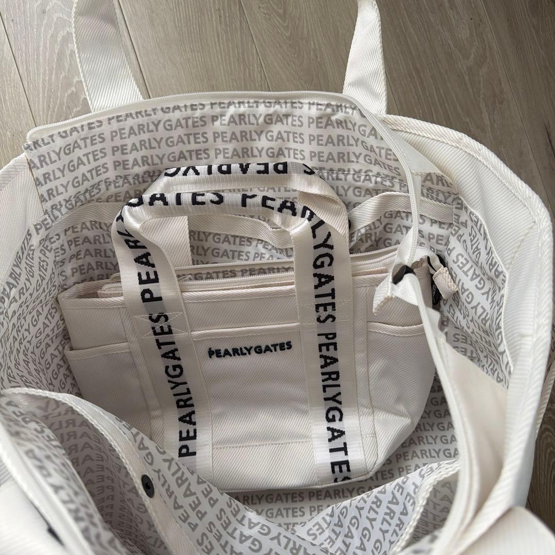 新品•未使用　PEARLY GATES ロッカーバッグ・カートバッグ 2点セット