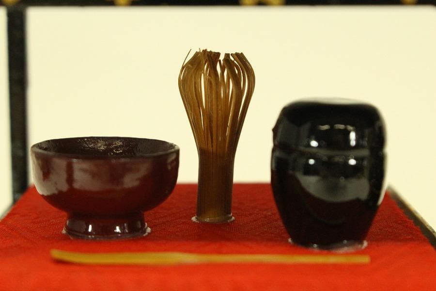 ミニチュア 古い 雛道具 木製 茶道具揃 火鉢一対(ZE358)