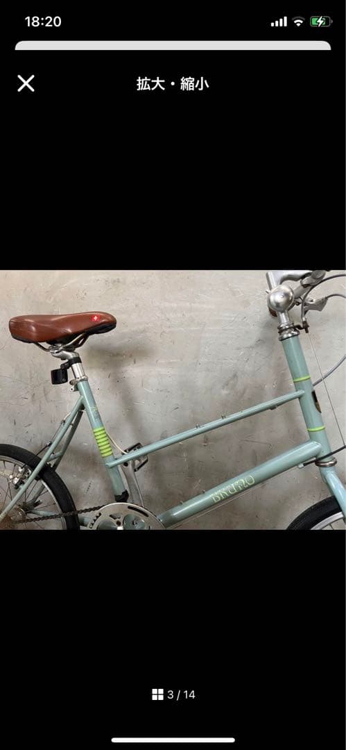 ミントグリーン 20インチ