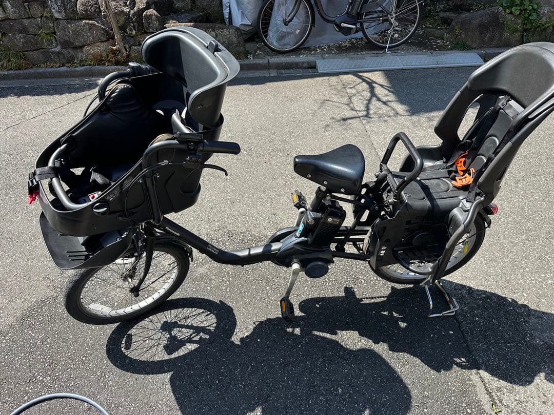 電動アシスト自転車 チャイルドシート付き