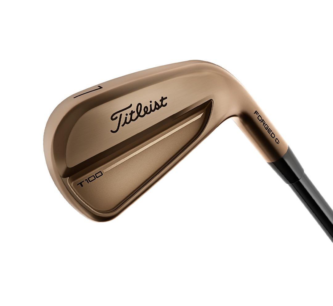 2026限定タイトリストT100オイルカン仕上アイアン モーダス115Black