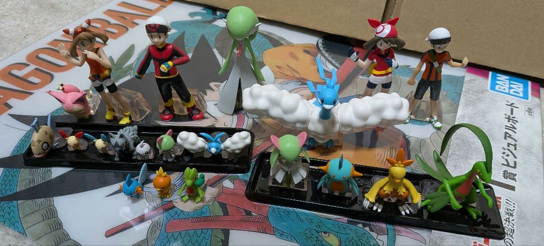 ポケモン　スケールワールド　ラグラージ　トレーナー等セット