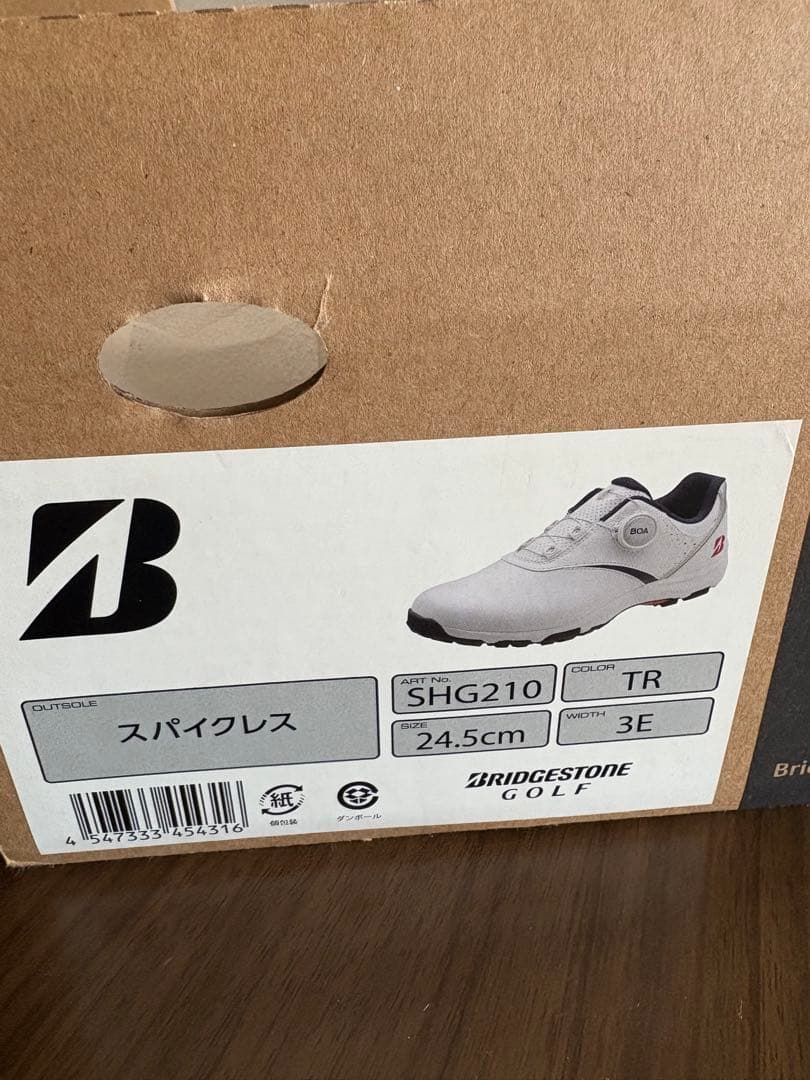 BRIDGESTONE ゴルフシューズ SHG210 24.5cm