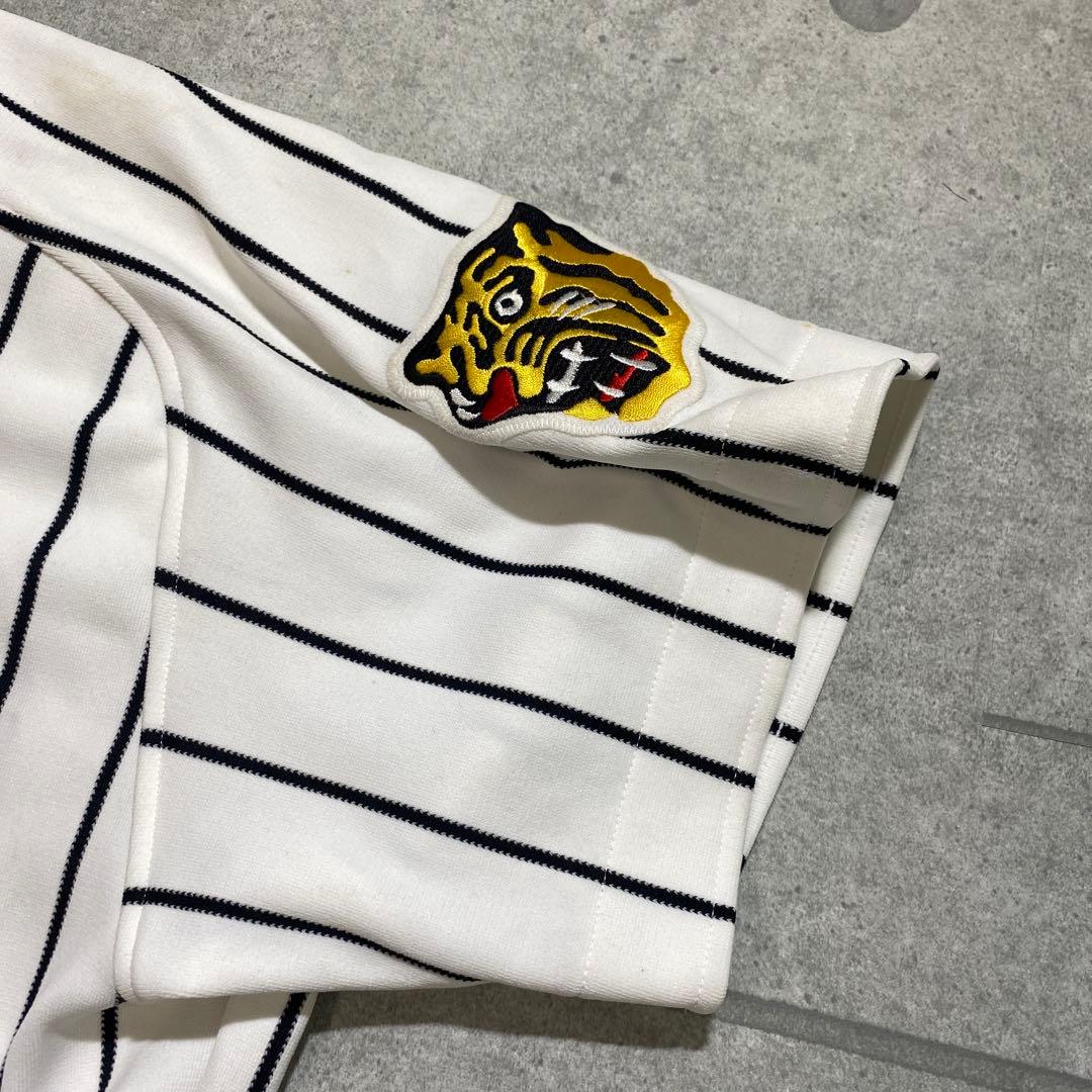激レア70〜80年所属　島野育夫　阪神タイガース　デサント製　ユニフォームXL