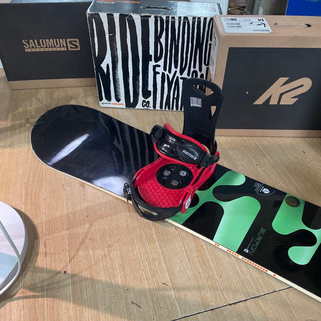 BURTON　バートン　バインディング付きスノーボードセット　激レアFLコア