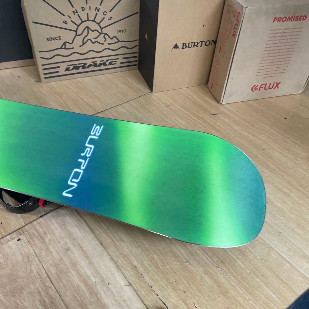 BURTON　バートン　バインディング付きスノーボードセット　激レアFLコア