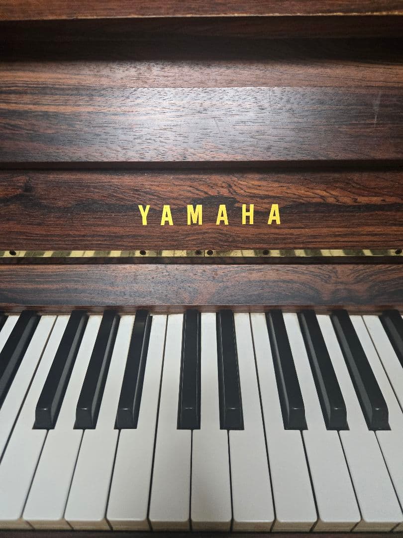 【希少YAMAHA電気機能付アップライトピア E-501/1977年製／現状渡し