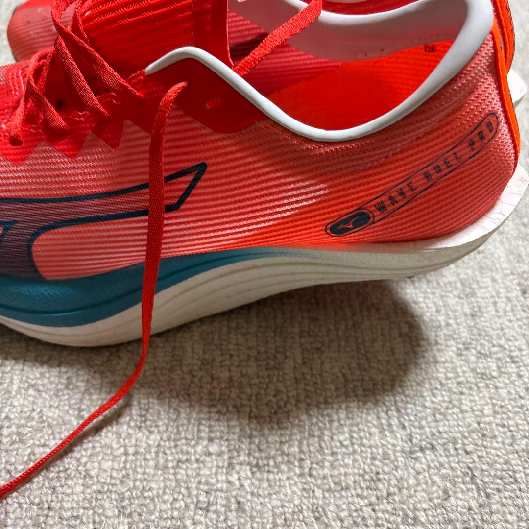 Mizuno Wave Rebellion Pro レッド/ブルー26.5
